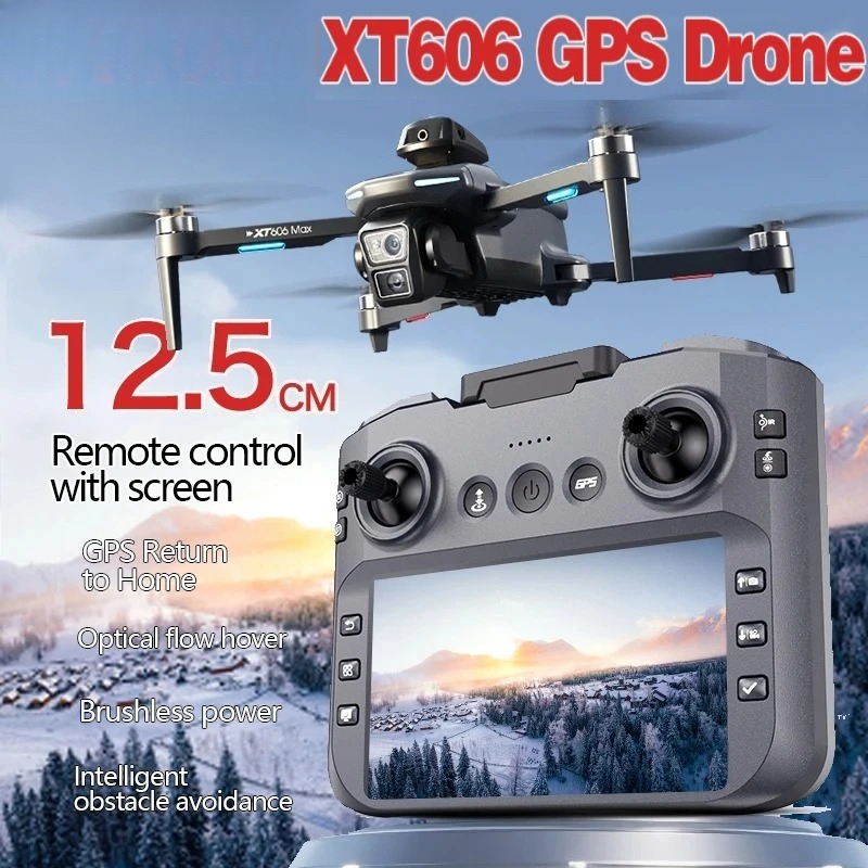 Drone Surveying - Original XT606 MAX GPS-Drohne 4k Professionelle