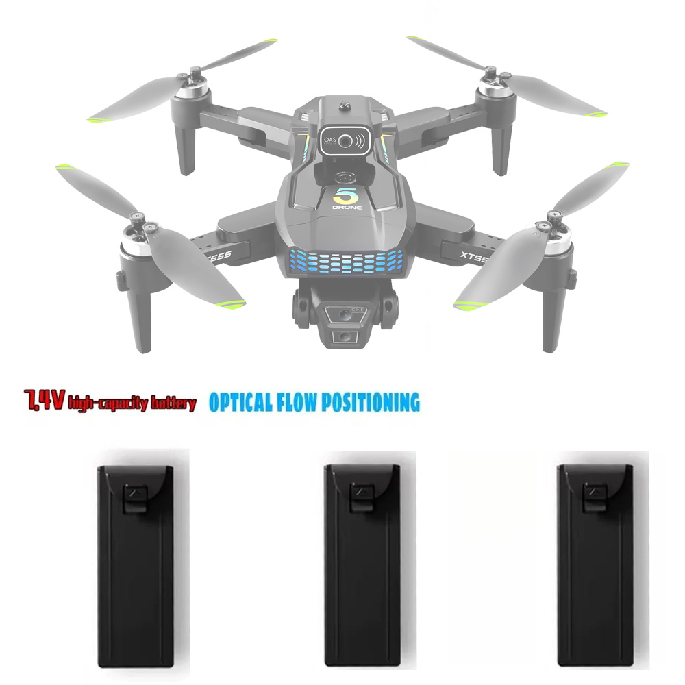 Drone Mapping - XT555 GPS-Drohnen-Akku 3,7V 2000mAh XT555 Drohnen-Batterie