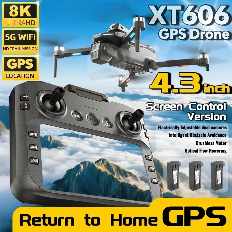Drone Thermal Imaging - Bestes Angebot XT606 MAX Drohne GPS