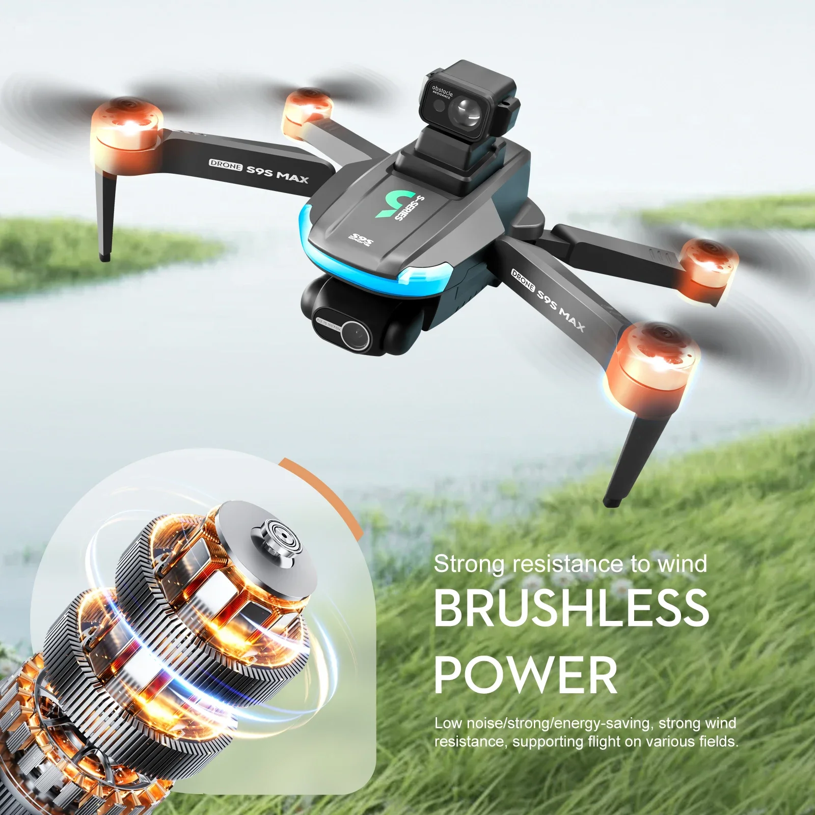 NEUE S9S MAX MINI Drone 4K 2-A – Drone Mapping Bewertung und Preis