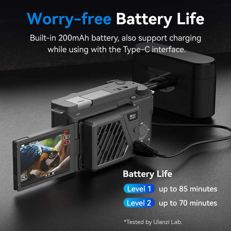 Ulanzi CA25 Kamera Kühlsystem  – Canon Camera Eos R8 Bewertung und Preis